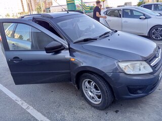 2015 Lada (ВАЗ) Granta I, серый, 455000 рублей, вид 2