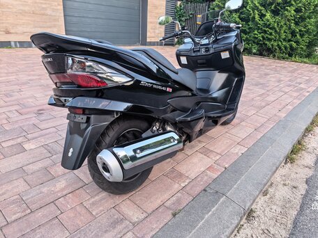 2013 Suzuki Burgman (SkyWave) 400, чёрный, 359500 рублей, вид 5
