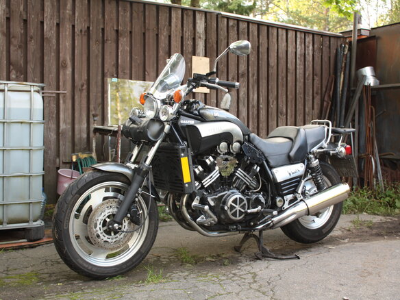 2001 Yamaha V-Max 1200, серый - вид 5