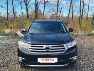 2012 Toyota Highlander II (XU40) Рестайлинг, чёрный, 1750000 рублей, вид 1