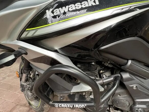 2019 Kawasaki Versys 650, чёрный, 720000 рублей - вид 8