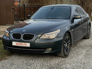 2007 BMW 5 серии 525i V (E60/E61) Рестайлинг, серебристый, 1200000 рублей, вид 1