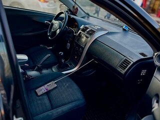 2008 Toyota Corolla X (E140, E150), чёрный, 850000 рублей, вид 4