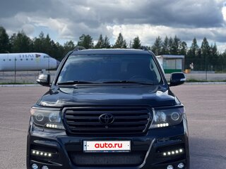 2012 Toyota Land Cruiser 200 Series Рестайлинг 1, чёрный, 3700000 рублей, вид 2