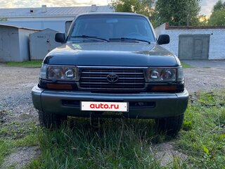 1996 Toyota Land Cruiser 80 Series Рестайлинг, зелёный, 2000000 рублей, вид 1