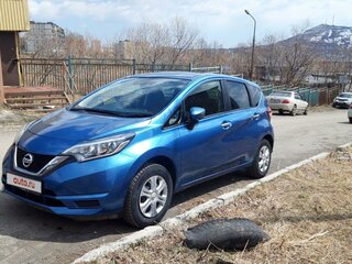 2017 Nissan Note II Рестайлинг, синий, 1300000 рублей, вид 1