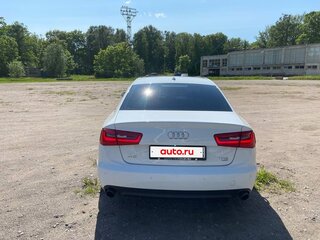 2011 Audi A6 IV (C7), белый, 2100000 рублей, вид 3