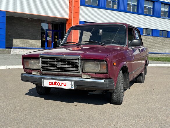 2003 Lada (ВАЗ) 2107, пурпурный, 120000 рублей