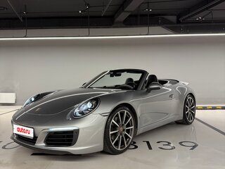 2016 Porsche 911 Carrera VII (991) Рестайлинг, серебристый, 7990000 рублей, вид 1