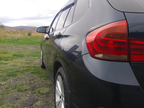 2013 BMW X1 20i I (E84) Рестайлинг, синий, 1170000 рублей - вид 10