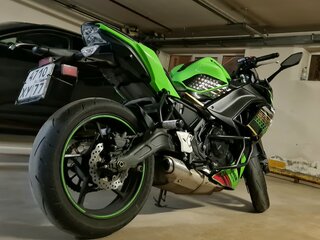 2020 Kawasaki Ninja 650, зелёный, 845000 рублей, вид 2