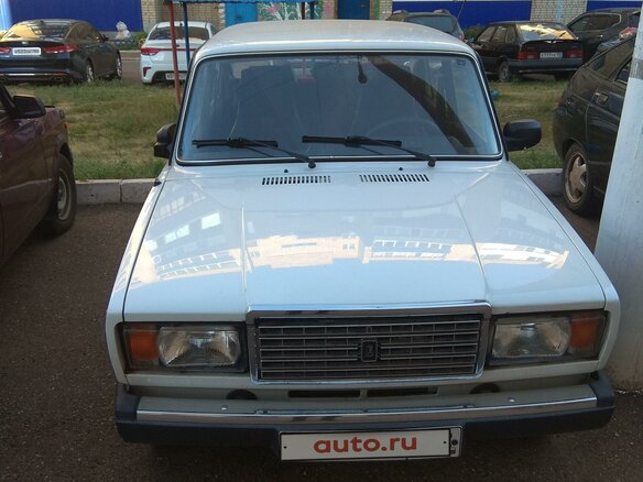 2010 Lada (ВАЗ) 2107, белый, 600000 рублей