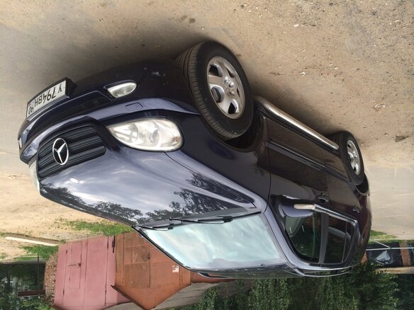 2003 Mercedes-Benz M-Класс 350 I (W163) Рестайлинг, синий - вид 4