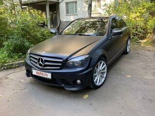 2007 Mercedes-Benz C-Класс 280 III (W204), чёрный, 1300000 рублей, вид 1