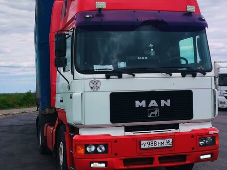 1997 MAN F 2000, белый, 1600000 рублей, вид 4