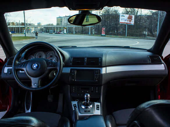 2003 BMW M3 III (E46), красный - вид 7