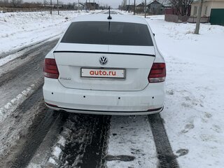 2019 Volkswagen Polo V Рестайлинг, белый, 1240000 рублей, вид 4