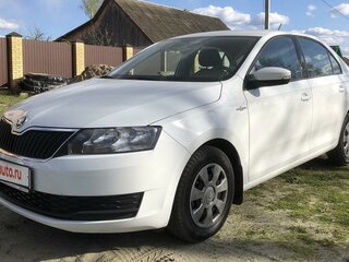 2019 Skoda Rapid I Рестайлинг, белый, 1369990 рублей, вид 3