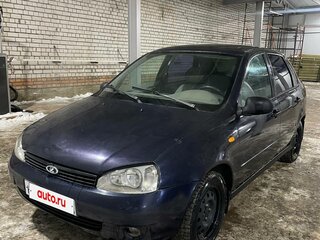 2006 Lada (ВАЗ) Kalina I, синий, 135000 рублей, вид 4