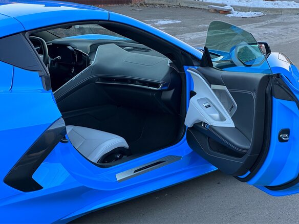 2020 Chevrolet Corvette Stingray C8, синий, 10200000 рублей - вид 31