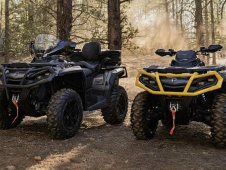 2025 BRP Can-Am Outlander Max XT-P 1000R, чёрный, 2257700 рублей, вид 1