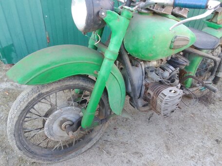 1950 Урал M-72, зелёный, 140000 рублей, вид 3