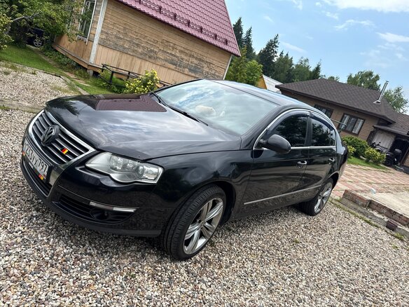 2009 Volkswagen Passat B6, чёрный, 650000 рублей - вид 2