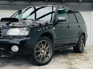 2005 Subaru Forester II, чёрный, 1100000 рублей, вид 4