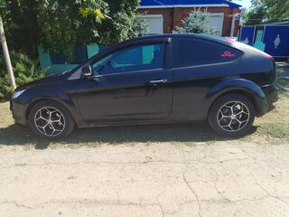 2008 Ford Focus II Рестайлинг, чёрный, 360000 рублей, вид 4