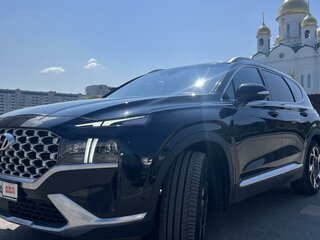 2021 Hyundai Santa Fe IV Рестайлинг, чёрный, 3200000 рублей, вид 1