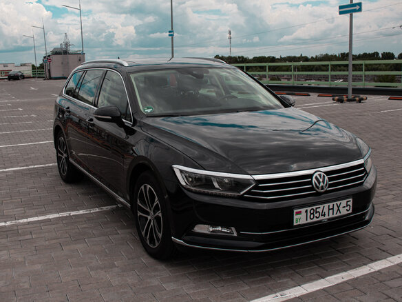 2017 Volkswagen Passat DSG6 B8, чёрный, 1900000 рублей