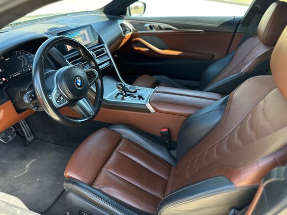 2018 BMW 8 серии 840d xDrive II (G14/G15/G16), синий, 6990000 рублей - вид 8
