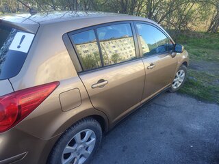 2007 Nissan Tiida I, коричневый, 900000 рублей, вид 4