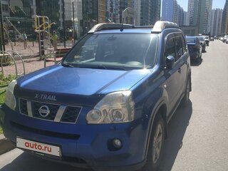 2008 Nissan X-Trail II, синий, 800000 рублей, вид 1