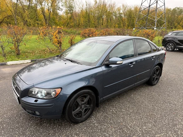 2007 Volvo S40 II, синий, 700000 рублей