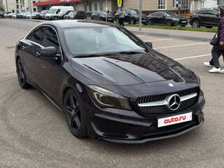 2014 Mercedes-Benz CLA 200 I (C117, X117), фиолетовый, 1380000 рублей, вид 2