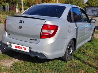 2014 Lada (ВАЗ) Granta I, серый, 490000 рублей, вид 5