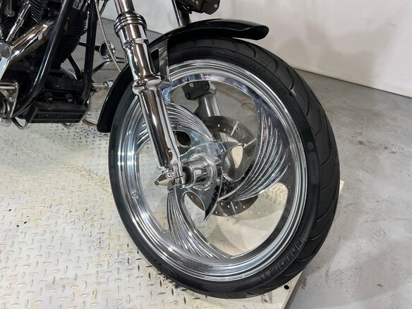 1985 Harley-Davidson Dyna Wide Glide, чёрный, 980000 рублей - вид 13