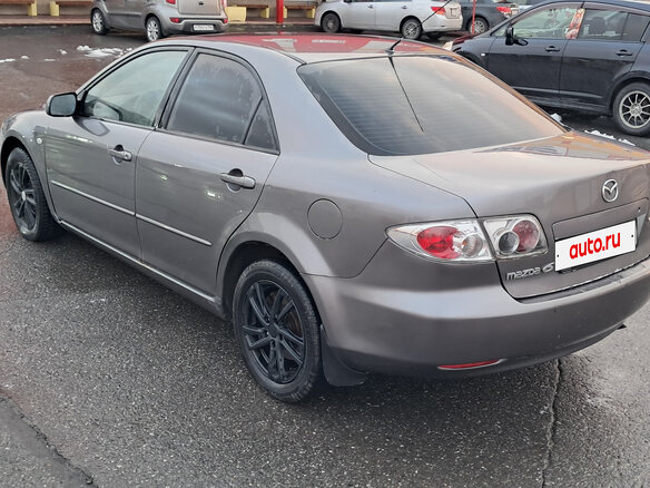 2004 Mazda 6 I (GG), серый, 310000 рублей - вид 1