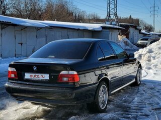 1996 BMW 5 серии 520i IV (E39), чёрный, 1850000 рублей, вид 2