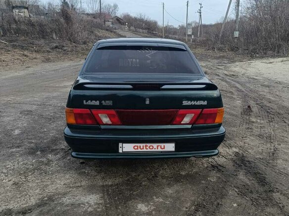 2002 Lada (ВАЗ) 2115, зелёный, 165000 рублей - вид 3