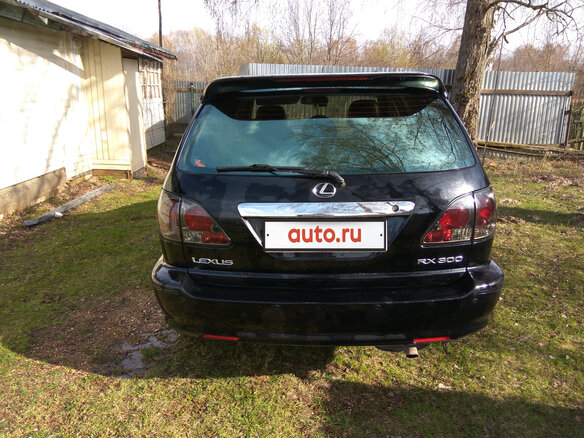 2002 Lexus RX 300 I, чёрный - вид 4