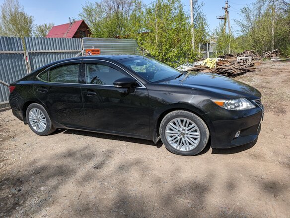2015 Lexus ES 250 VI, чёрный, 2550000 рублей - вид 2