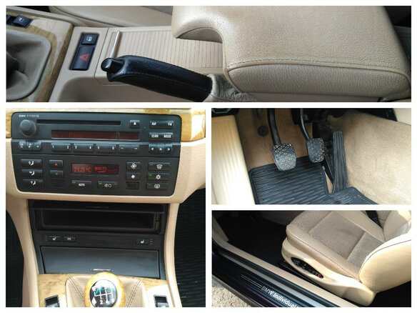 2003 BMW 3 серии 330i IV (E46) Рестайлинг, фиолетовый - вид 14
