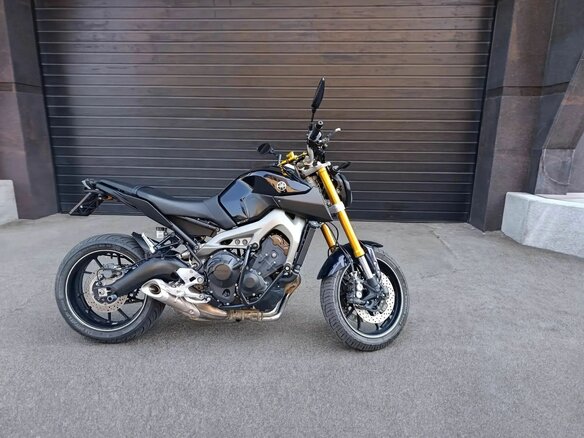 2015 Yamaha MT-09 (FZ-09), фиолетовый, 650000 рублей - вид 8