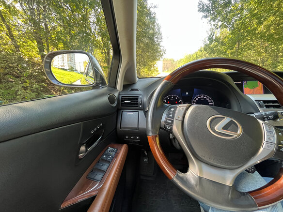 2013 Lexus RX 350 III Рестайлинг, золотистый, 2700000 рублей - вид 18