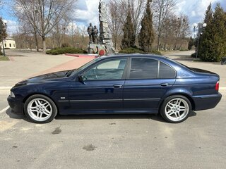2000 BMW 5 серии 530d IV (E39) Рестайлинг, синий, 1400000 рублей, вид 4