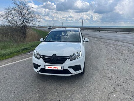 2021 Renault Logan II Рестайлинг, белый, 475000 рублей, вид 1