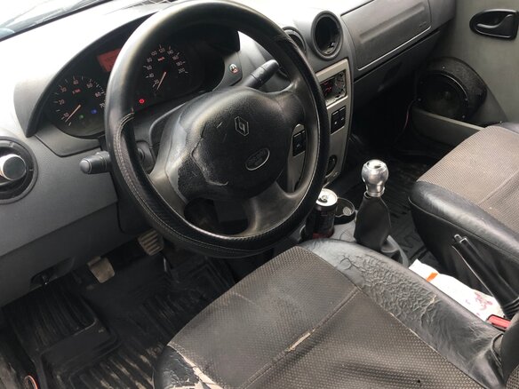 2006 Renault Logan I, серый, 200000 рублей - вид 9