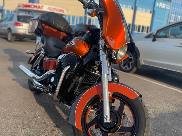 2000 Honda Shadow 750, оранжевый, 550000 рублей - вид 3